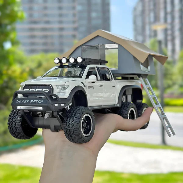 Raptor F-150 Pick Up for Kids - Diecast Metal Car - Scale 1:24