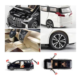 Toyota Alphard - Diecast Metal Car - Scale 1:32 / 1:24