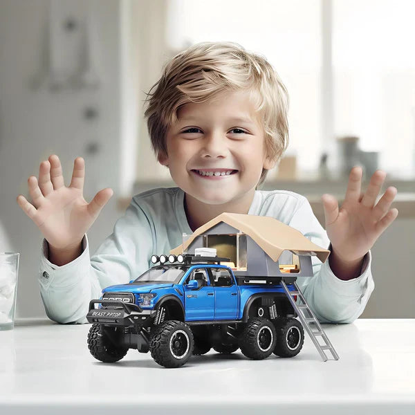 Raptor F-150 Pick Up for Kids - Diecast Metal Car - Scale 1:24