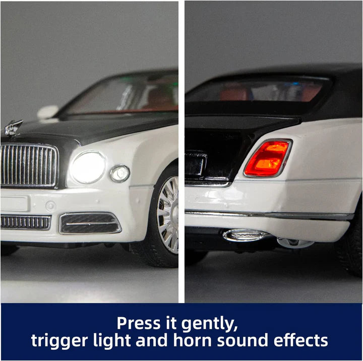 Bentley Mulsanne Scale Model Diecast Metalcar - All Size