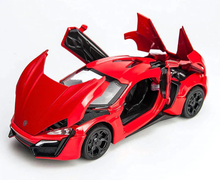 BIG SIZE HYPER SPORT- Diecast Metal Car - Scale 1:24
