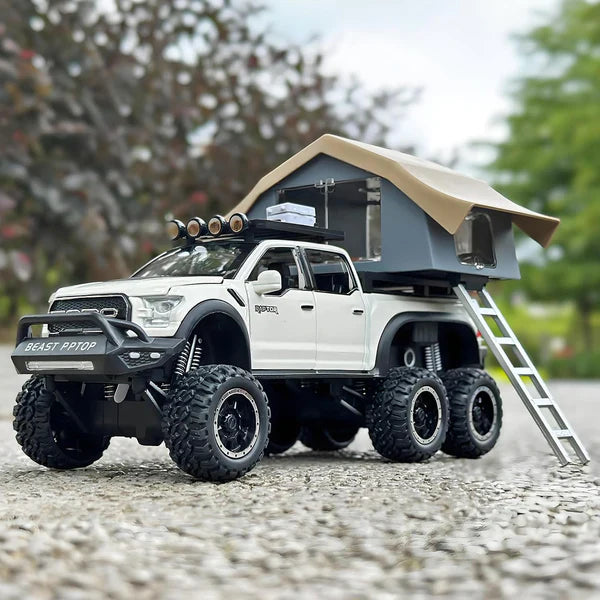 Raptor F-150 Pick Up for Kids - Diecast Metal Car - Scale 1:24