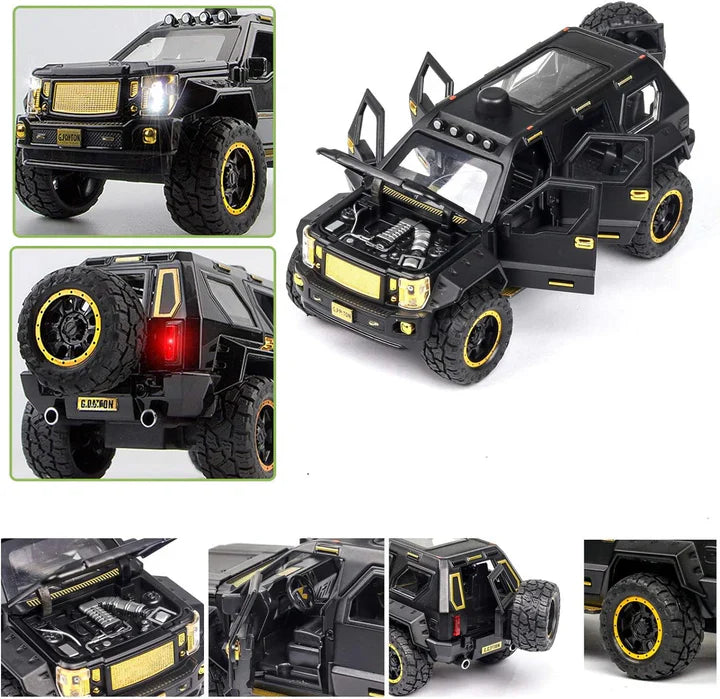 BIG SIZE G-PATTON - Diecast Metal Car - Scale 1:24