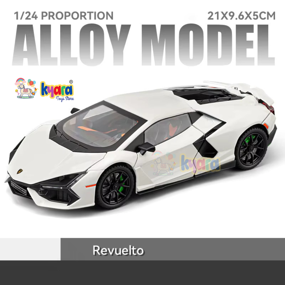 Lamborghini Sian Fkp 37 Sport - Diecast Metal Car - Scale 1:24