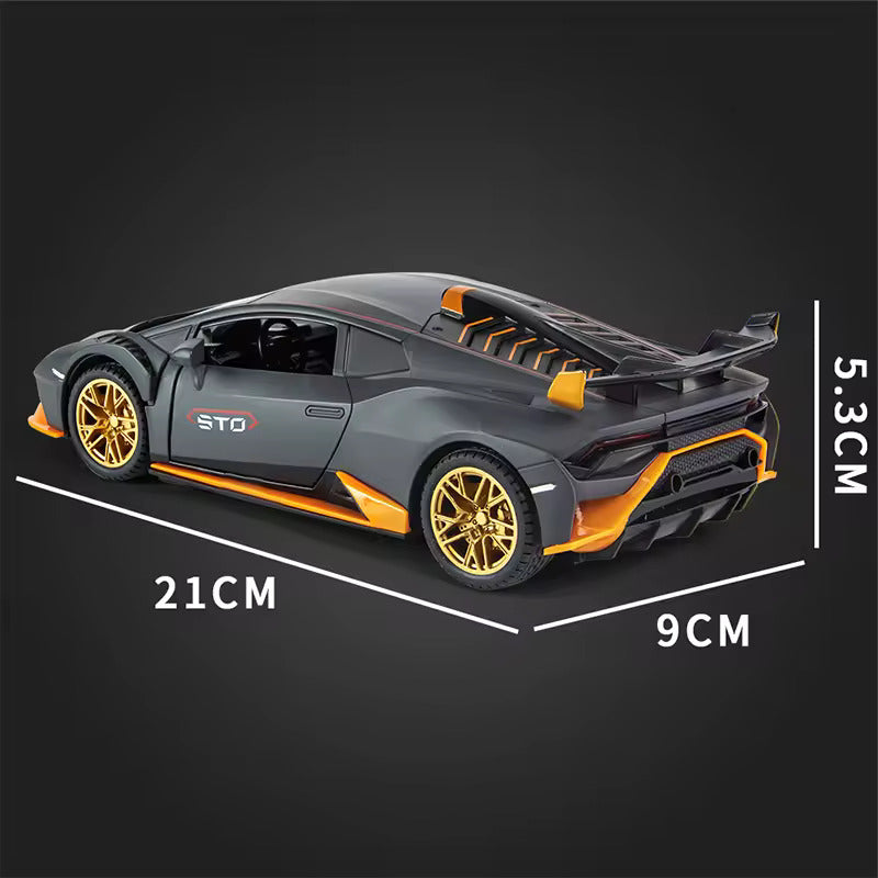 Lamborghini Huracán STO - Diecast Metal Car - Scale 1:24