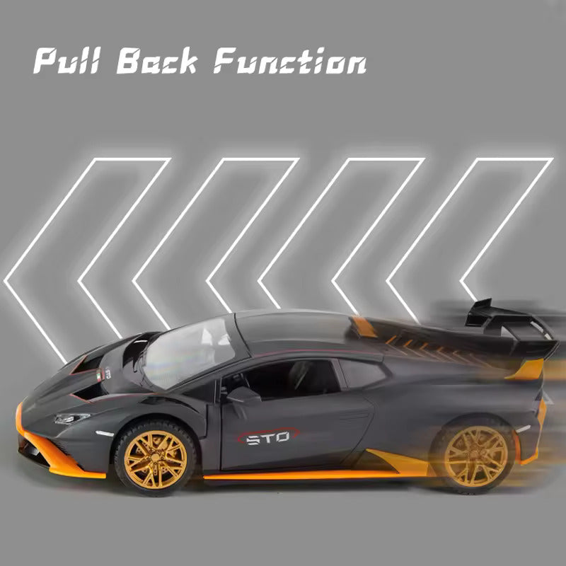 Lamborghini Huracán STO - Diecast Metal Car - Scale 1:24