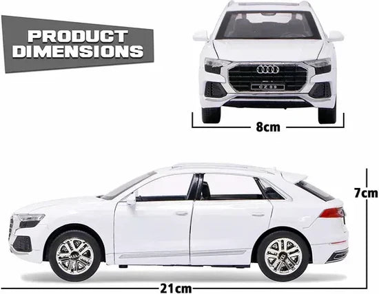 Audi Q8 Auto- Diecast Metal Car - Scale 1:24