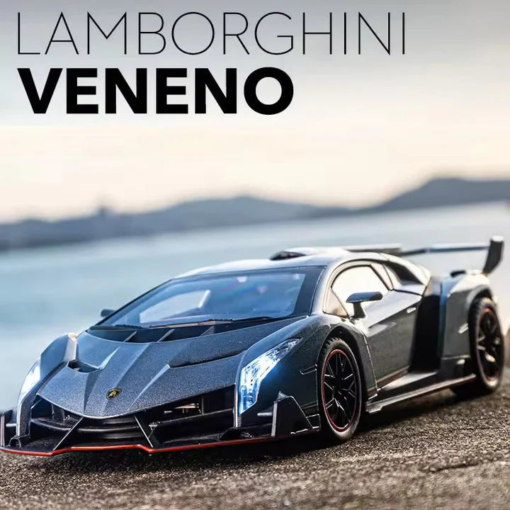 Lamborghini Veneno - Diecast Metal Car - Scale 1:24