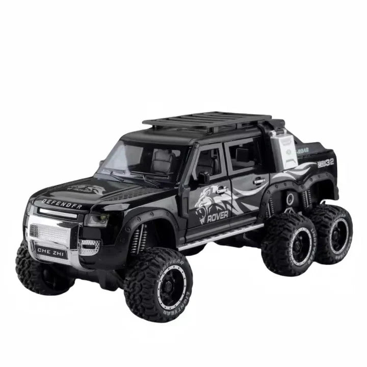 Land Rover Defender Guard 6x6 - Diecast Metal Car - Scale 1:24