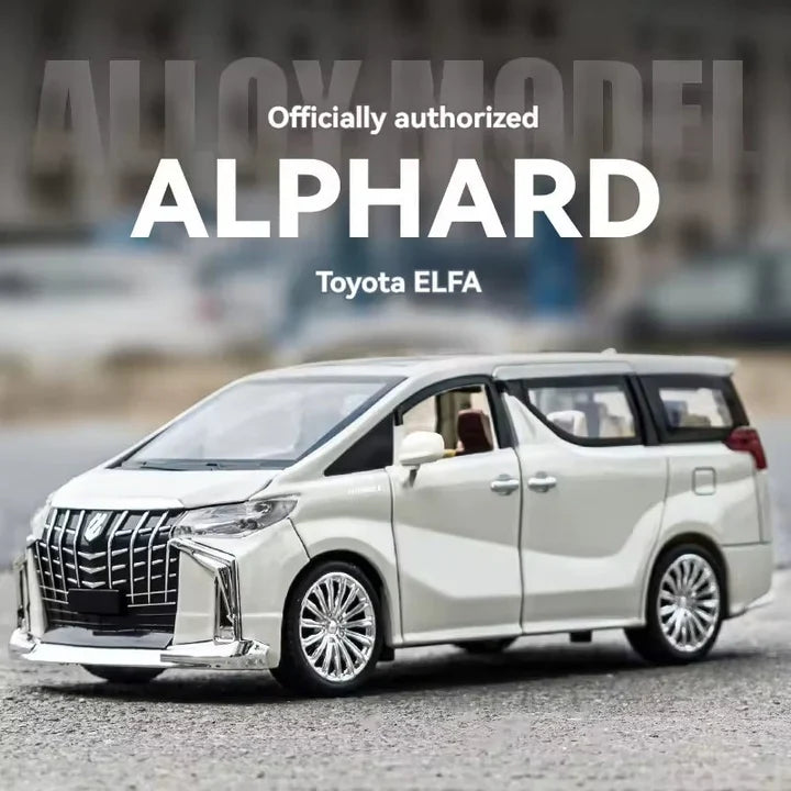 Toyota Alphard - Diecast Metal Car - Scale 1:32 / 1:24
