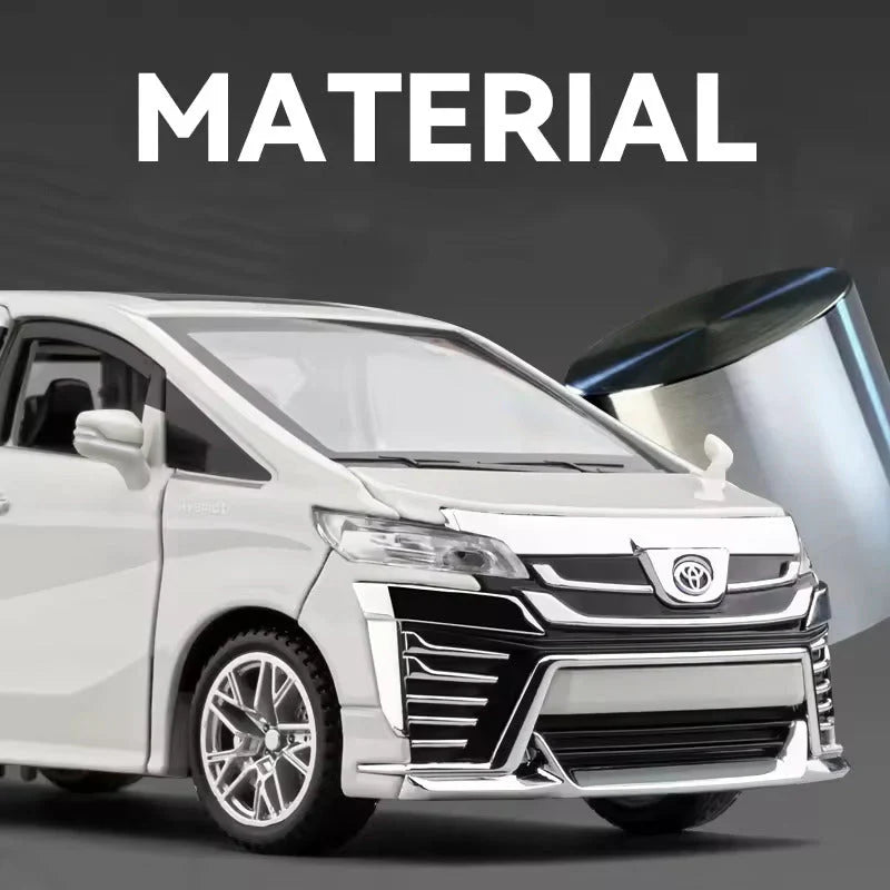 Toyota Vellfire - Diecast Metal Car - Scale 1:24
