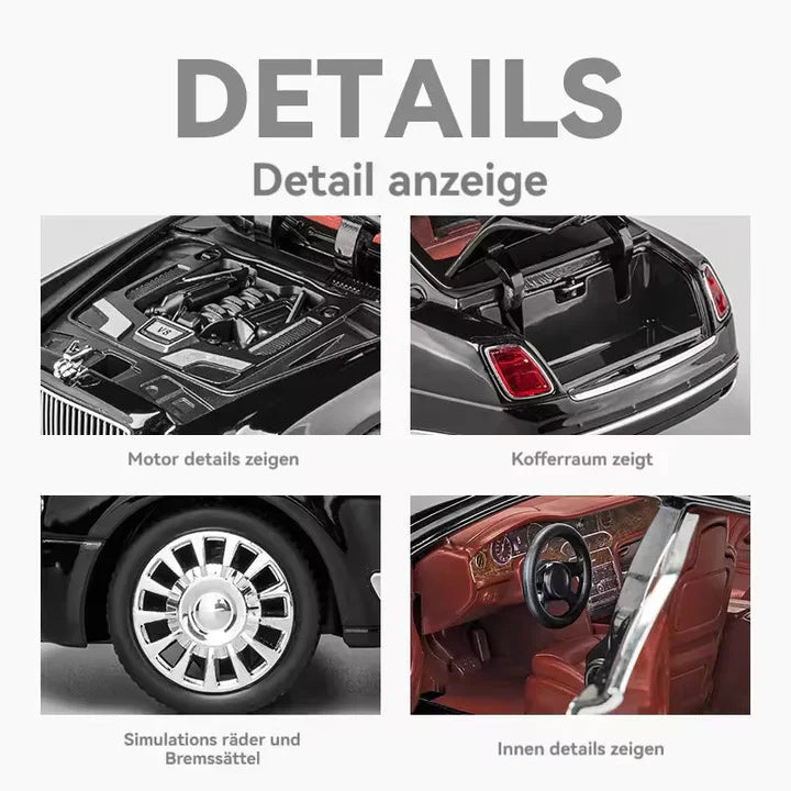 Bentley Mulsanne- Diecast Metal Car - Scale 1:24