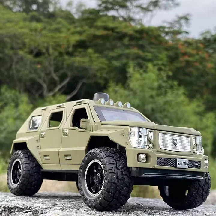 BIG SIZE G-PATTON - Diecast Metal Car - Scale 1:24