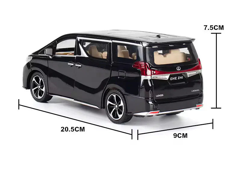 Toyota Lexus LM300 - Diecast Metal Car - Scale 1:24