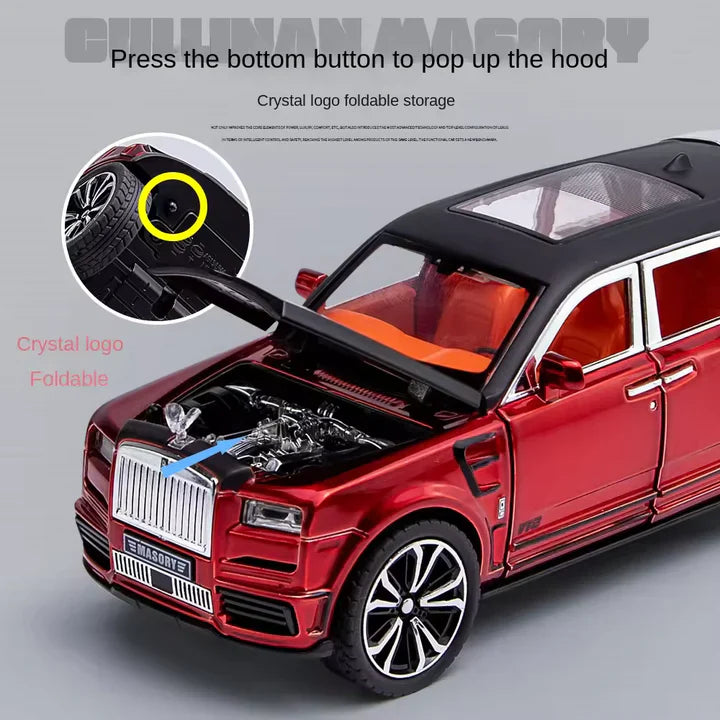 Rolls Royce Cullinan Masory - Diecast Metal Car - Scale 1:24 / 1:32