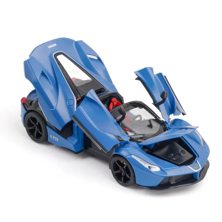 BIG SIZE Ferrari Rafa Roadster SPORT- Diecast Metal Car - Scale 1:24