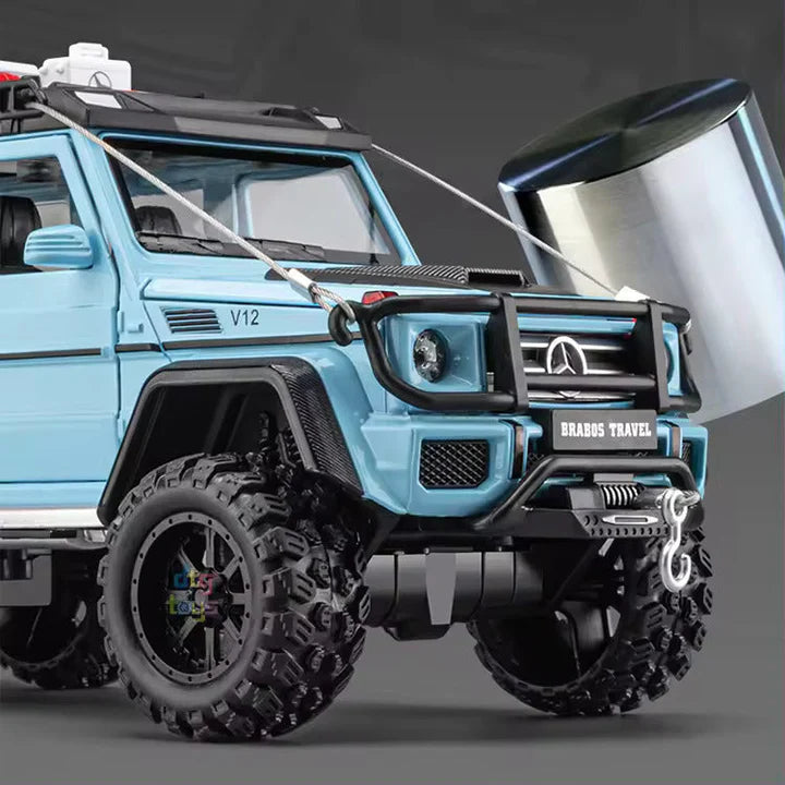 Mercedes-benz Brabus G550 - Diecast Metal Car - Scale 1:24