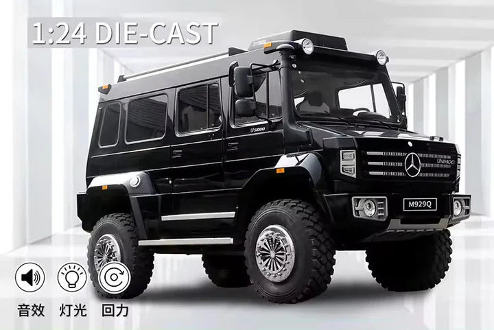 Mercedes- Benz Unimog - Diecast Metal Car - Scale 1:24