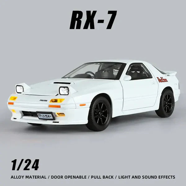 Mazda Savanna RX-7 - Diecast Metal Car - Scale 1:24