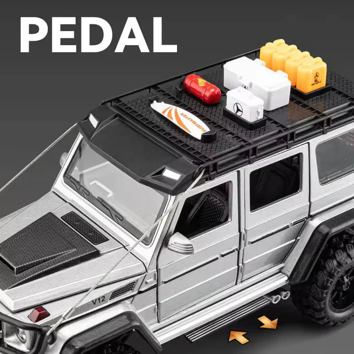 Mercedes-benz Brabus G550 - Diecast Metal Car - Scale 1:24