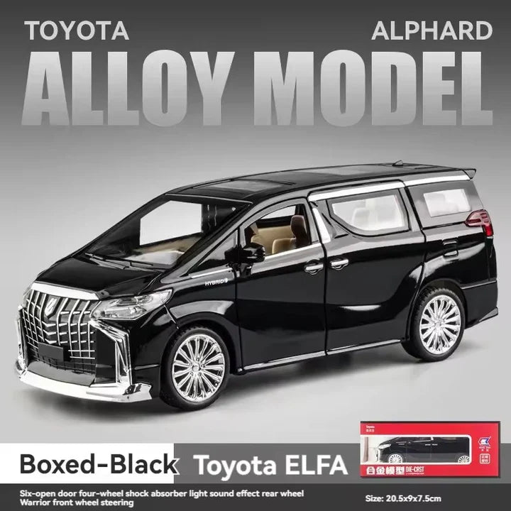 Toyota Alphard - Diecast Metal Car - Scale 1:32 / 1:24