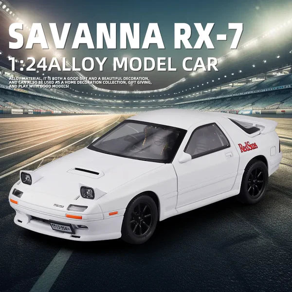 Mazda Savanna RX-7 - Diecast Metal Car - Scale 1:24
