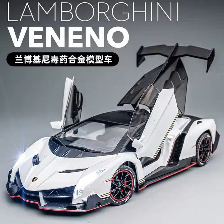 Lamborghini Veneno - Diecast Metal Car - Scale 1:24