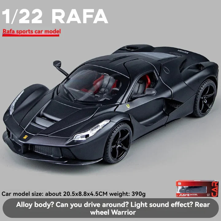 BIG SIZE 1:24 LAFERRARI SPORT CAR DIECAST SCALE MODEL METAL Car