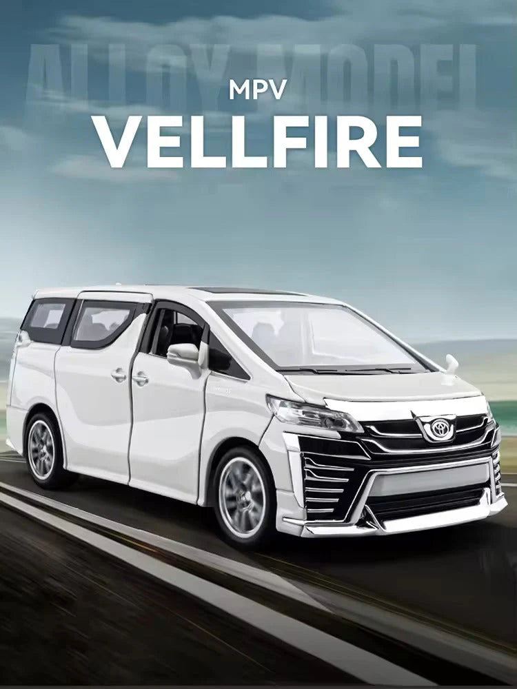 Toyota Vellfire - Diecast Metal Car - Scale 1:24