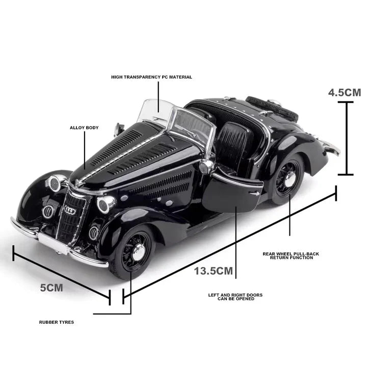 Audi Rover Wanderer W-25k - Diecast Metal Car - Scale 1:24/1:32