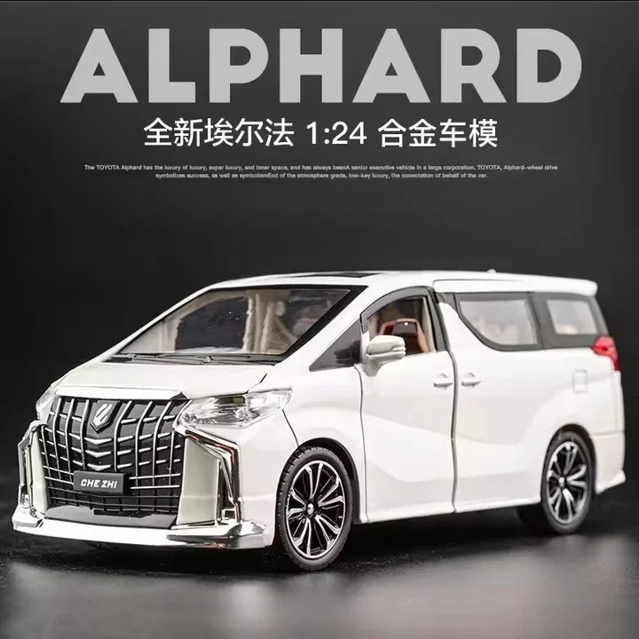Toyota Alphard - Diecast Metal Car - Scale 1:32 / 1:24