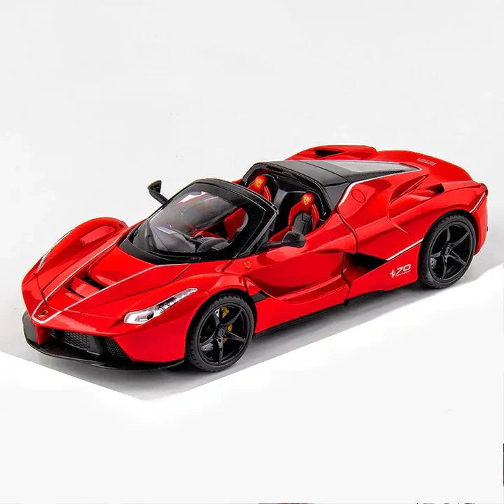 BIG SIZE Ferrari Rafa Roadster SPORT- Diecast Metal Car - Scale 1:24