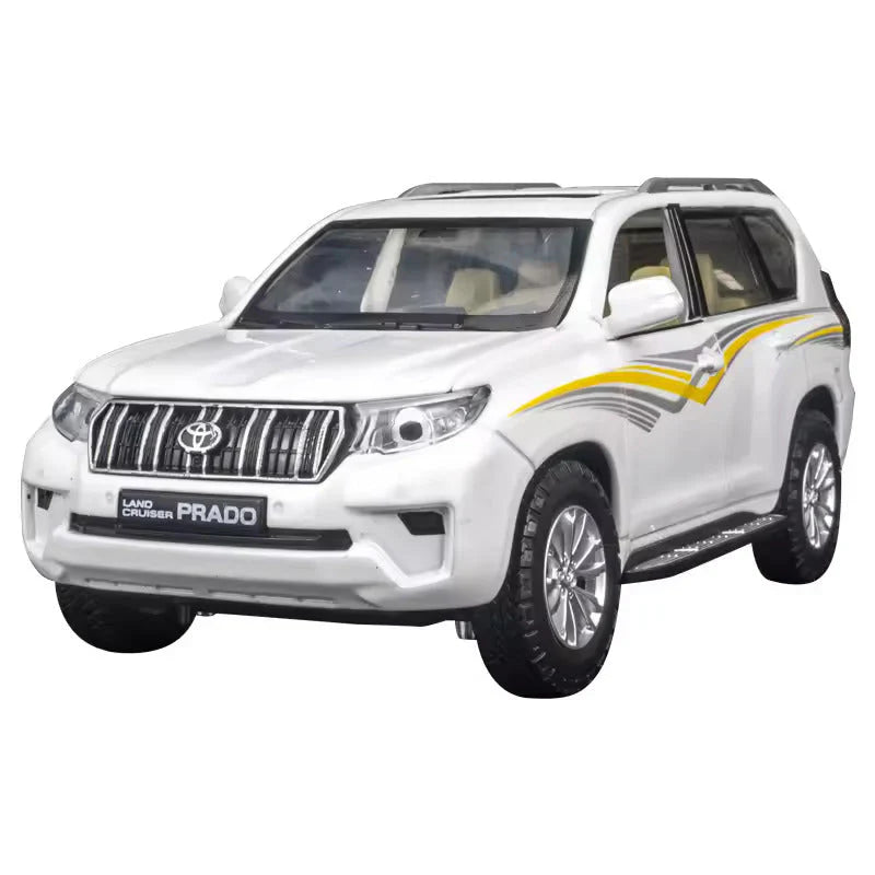 Toyota Land Cruiser Prado - Diecast Metal Car - Scale 1:32 / 1:24