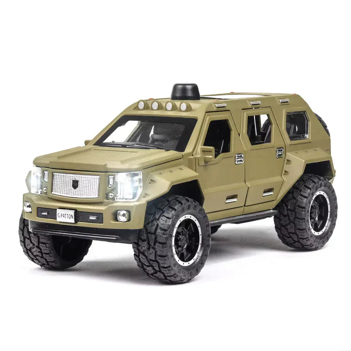 BIG SIZE G-PATTON - Diecast Metal Car - Scale 1:24
