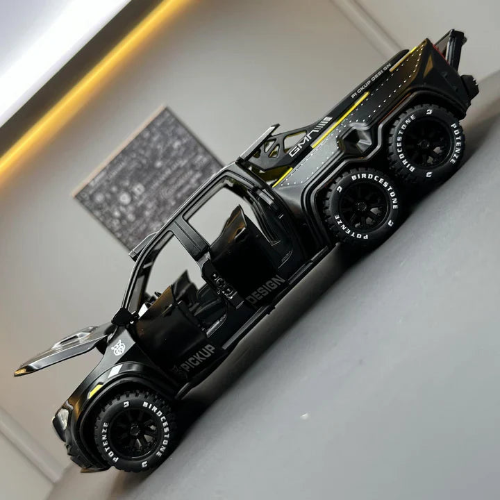 BIG SIZE MERCEDES AMG 6*6 - Diecast Metal Car - Scale 1:24