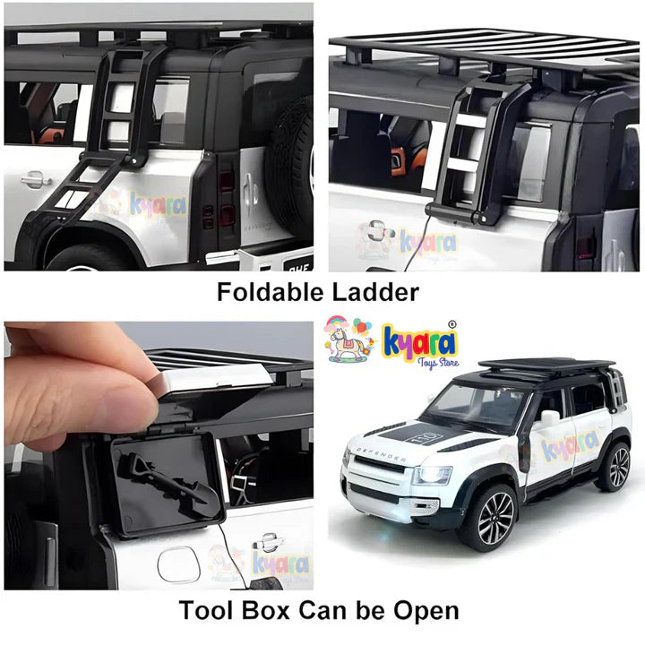 Range Rover Defender 110 - Diecast Metal Car - Scale 1:24 / 1:32