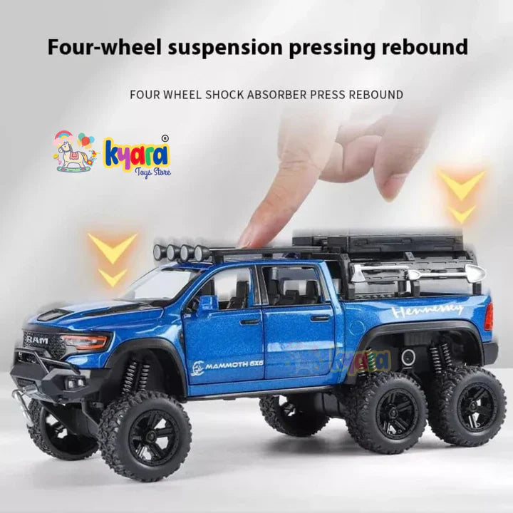 RAM PICKUP TRUCK RV - Diecast Metal Car - Scale 1:32