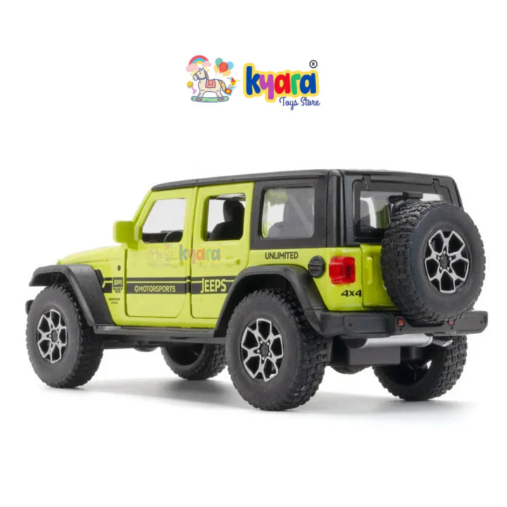 Wrangler Rubicon Thar Jeep Scale Model Metal Car- All Model
