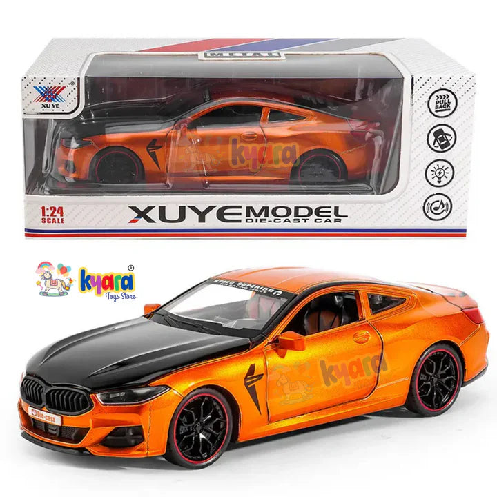 Bmw M8 Sports - Diecast Metal Car - Scale 1:24
