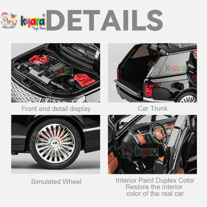 BIG SIZE RANGE ROVER - Diecast Metal Car - Scale 1:18