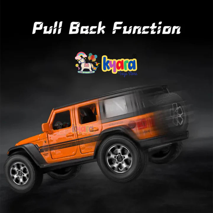 Wrangler Rubicon Thar Jeep Scale Model Metal Car- All Model