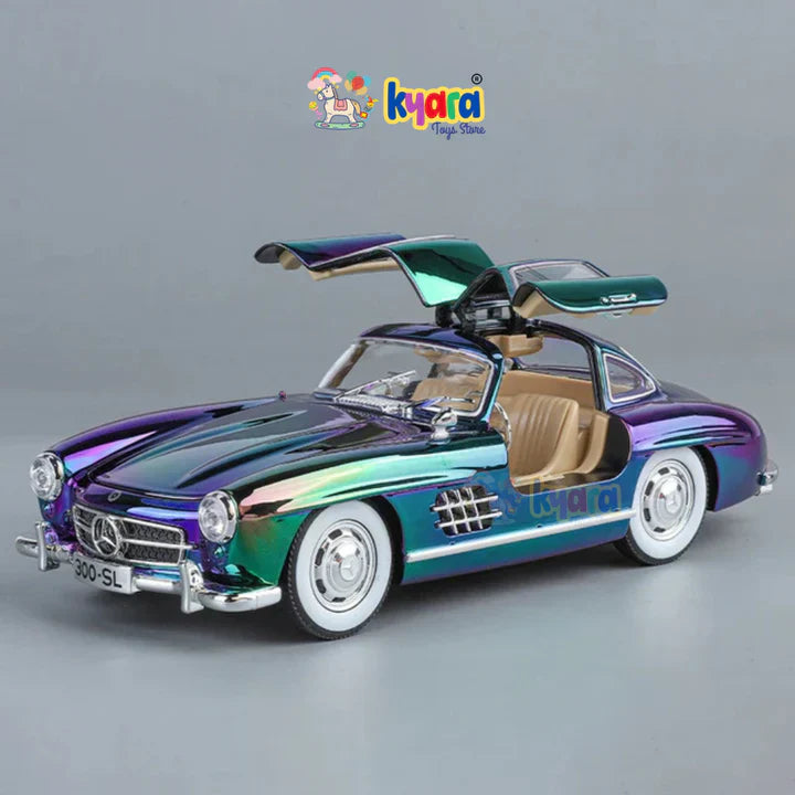 Mercedes-benz 300sl - Diecast Metal Car - Scale 1:24
