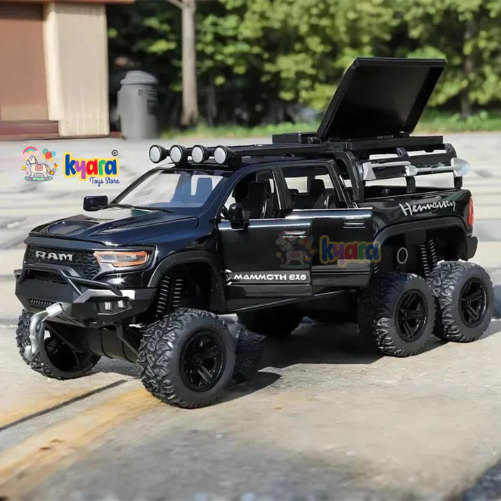 RAM PICKUP TRUCK RV - Diecast Metal Car - Scale 1:32