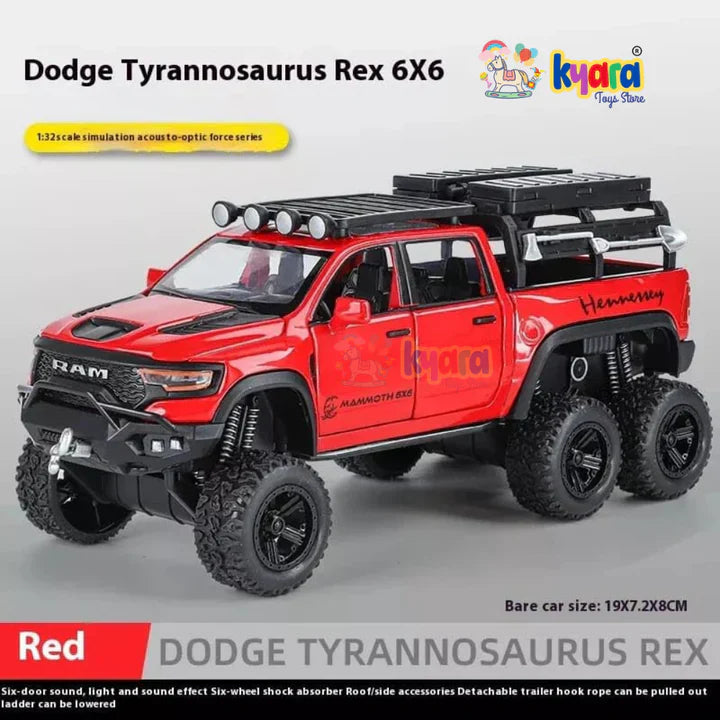 RAM PICKUP TRUCK RV - Diecast Metal Car - Scale 1:32
