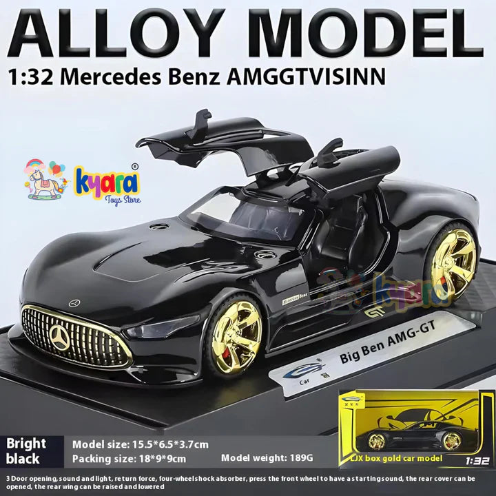 Mercedes Vision AMG GT - Diecast Metal Car - Scale 1:32