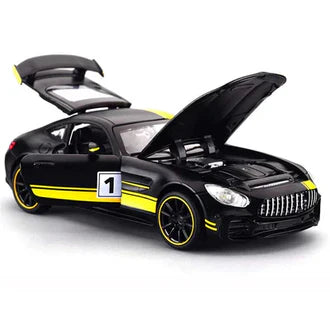 MERECDES BENZ AMG GTR RB - Diecast Metal Car - Scale 1:32