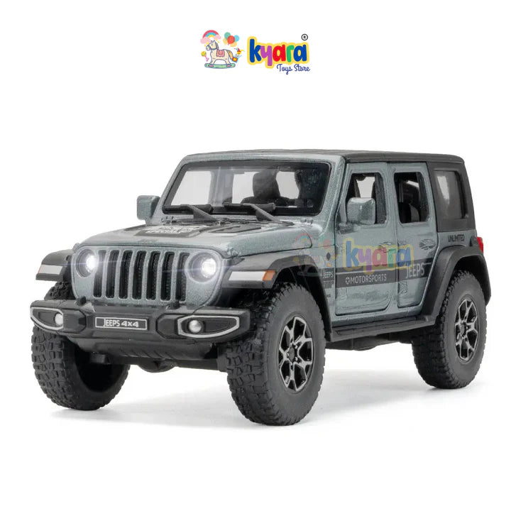 Wrangler Rubicon Thar Jeep Scale Model Metal Car- All Model