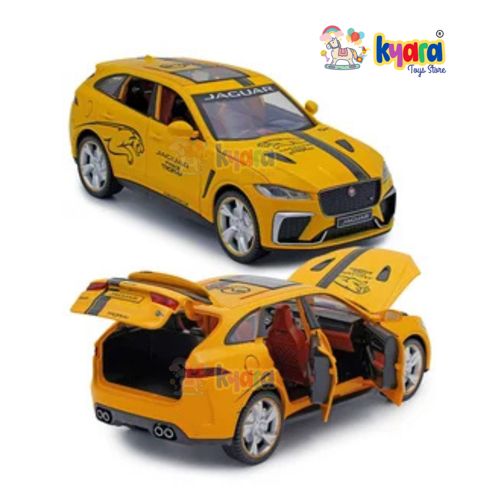 Jaguar F-pace Svr Suv - Diecast Metal Car - Scale 1:24