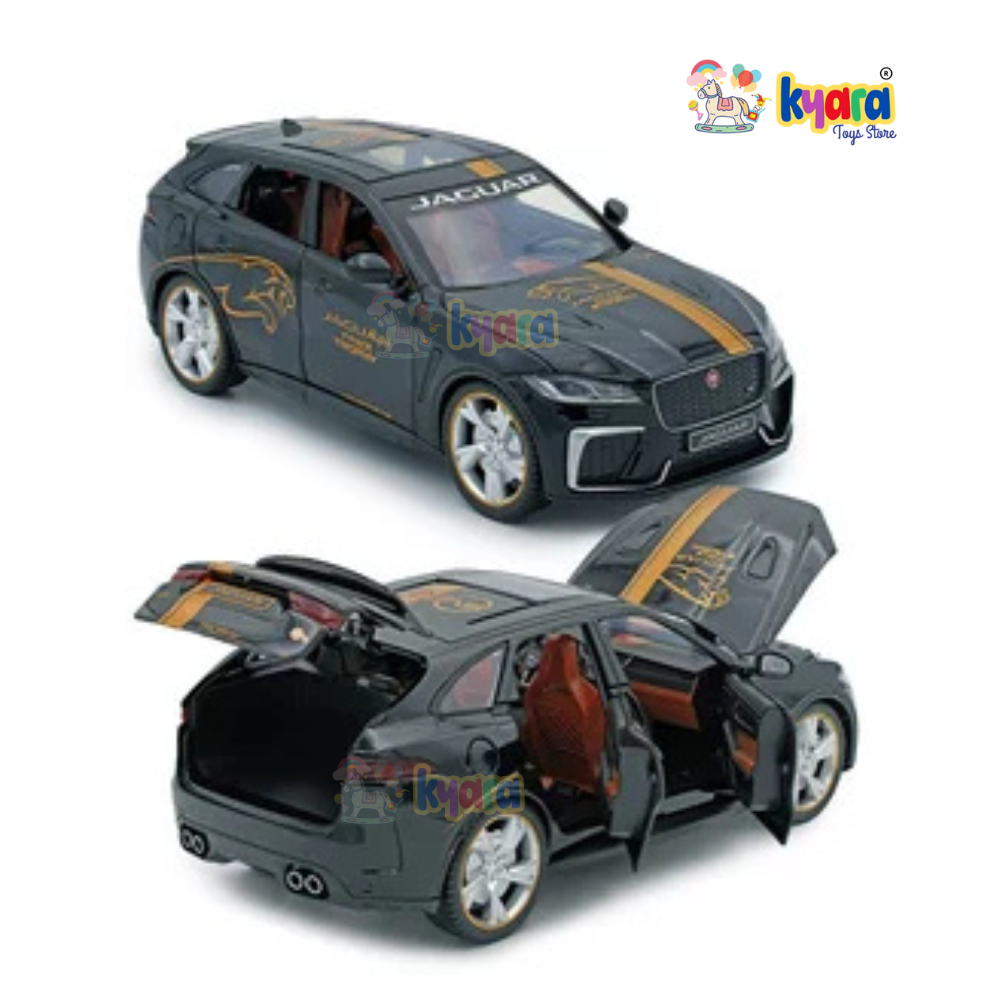 Jaguar F-pace Svr Suv - Diecast Metal Car - Scale 1:24