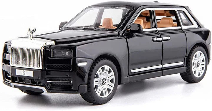 Rolls Royce Cullinan Black - Diecast Metal Car - Scale 1:24 / 1:32
